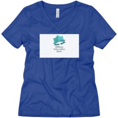 Ladies Relaxed Fit V-Neck Tee
