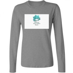 Ladies Relaxed Fit Basic Long Sleeve Tee