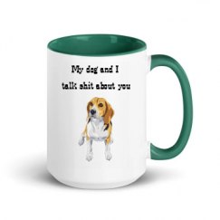 15oz Ceramic Mug with Color Inside