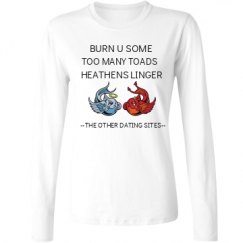 Ladies Relaxed Fit Basic Long Sleeve Tee