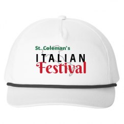 Snapback Five-Panel Rope Hat