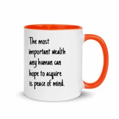 11oz Ceramic Mug with Color Inside