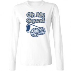 Ladies Relaxed Fit Basic Long Sleeve Tee