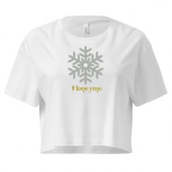 Ladies Festival Cali Crop Top Tee