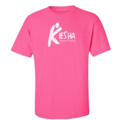 Unisex Ultra Cotton Safety Neon Crewneck Tee