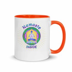 11oz Ceramic Mug with Color Inside