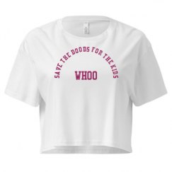 Ladies Festival Cali Crop Top Tee