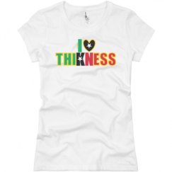 Ladies Slim Fit Basic Promo Jersey Tee