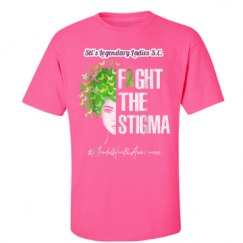 Unisex Ultra Cotton Safety Neon Crewneck Tee