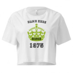 Ladies Festival Cali Crop Top Tee