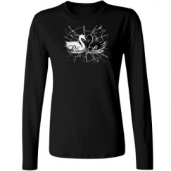 Ladies Relaxed Fit Basic Long Sleeve Tee