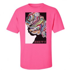 Unisex Ultra Cotton Safety Neon Crewneck Tee