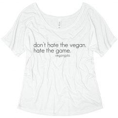 hate the game... simple tee