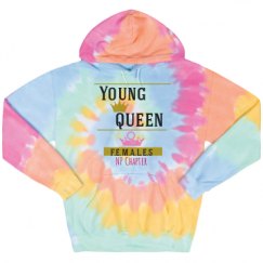 Unisex Tie-Dye Fleece Hoodie