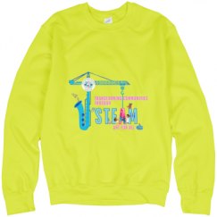 Unisex Neon Crewneck Sweatshirt