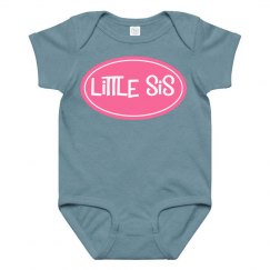 Little Sis pink Onesie