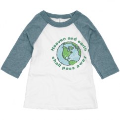 Toddler 3/4 Sleeve Raglan Tee