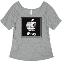 Ladies Flowy Slouchy Tee