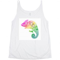 Hipnotic Hoopla Logo Flowy Tank 
