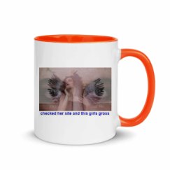 11oz Ceramic Mug with Color Inside