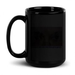 15oz Black Glossy Mug