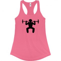Ladies Slim Fit Racerback Tank Top