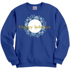 Unisex Film and Foil Crewneck Sweatshirt
