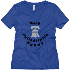 Ladies Relaxed Fit V-Neck Tee