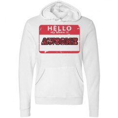 Unisex Fleece Pullover Midweight Hoodie