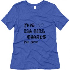 Ladies Relaxed Fit Super Soft Triblend Tee