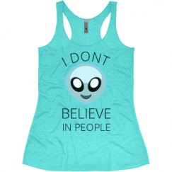 Ladies Slim Fit Super Soft Racerback Triblend Tank