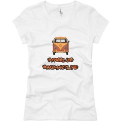 Ladies Slim Fit Basic Promo Jersey Tee