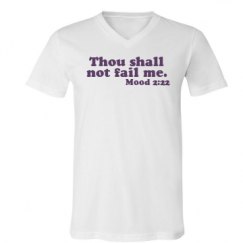 Unisex V-Neck Jersey Tee