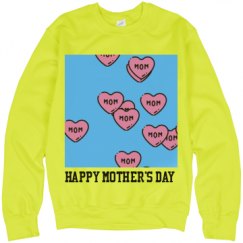 Unisex Neon Crewneck Sweatshirt