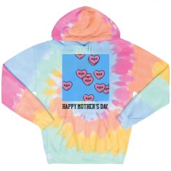 Unisex Tie-Dye Fleece Hoodie