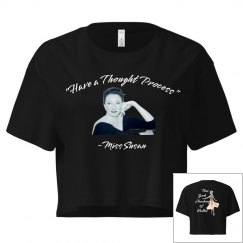 Miss Susan Ladies Cropped T-Shirt