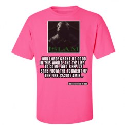 Unisex Ultra Cotton Safety Neon Crewneck Tee