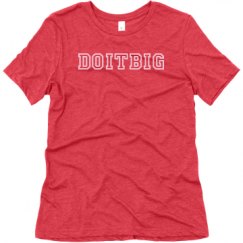 Ladies Relaxed Fit Super Soft Triblend Tee