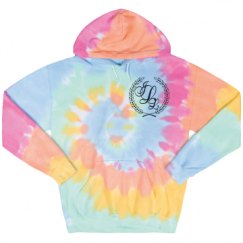 Unisex Tie-Dye Fleece Hoodie