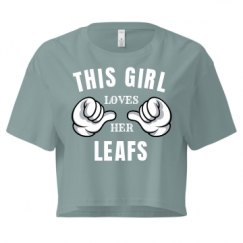 Ladies Festival Cali Crop Top Tee