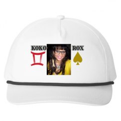 Snapback Five-Panel Rope Hat