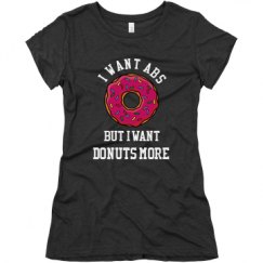 Ladies Slim Fit Super Soft Triblend Tee