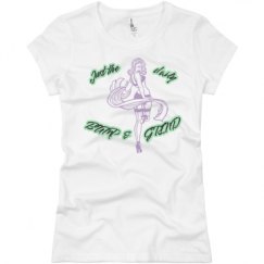 Ladies Slim Fit Basic Promo Jersey Tee