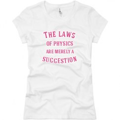 Ladies Slim Fit Basic Promo Jersey Tee