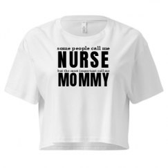 Ladies Festival Cali Crop Top Tee