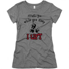 Ladies Slim Fit Super Soft Triblend Tee