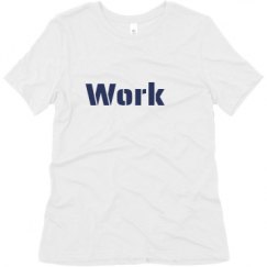 Ladies Relaxed Fit Super Soft Triblend Tee