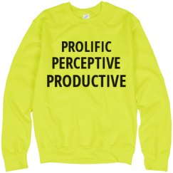 Unisex Neon Crewneck Sweatshirt