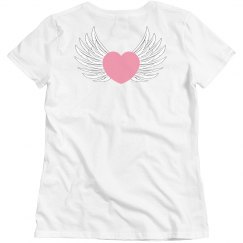 Pink Heart Wings