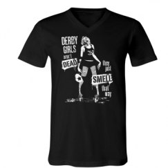 Unisex V-Neck Jersey Tee